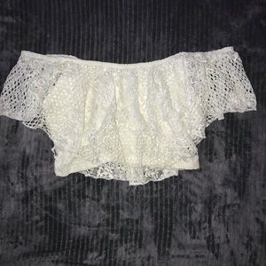 Off-the-Shoulder, Crop-Top Size Medium